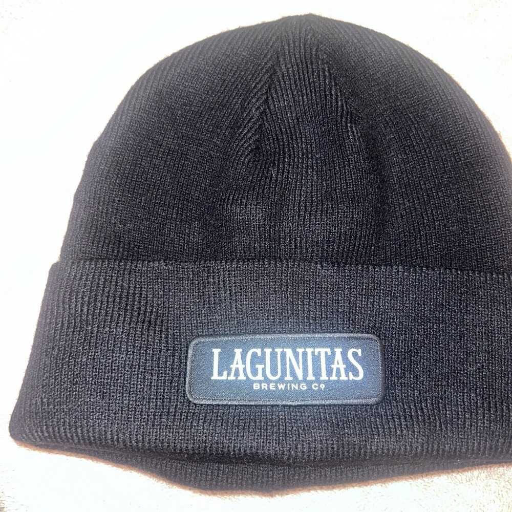 Lagunitas Brewing Brewery Logo Company Server Craft Beer Cuffed Beanie